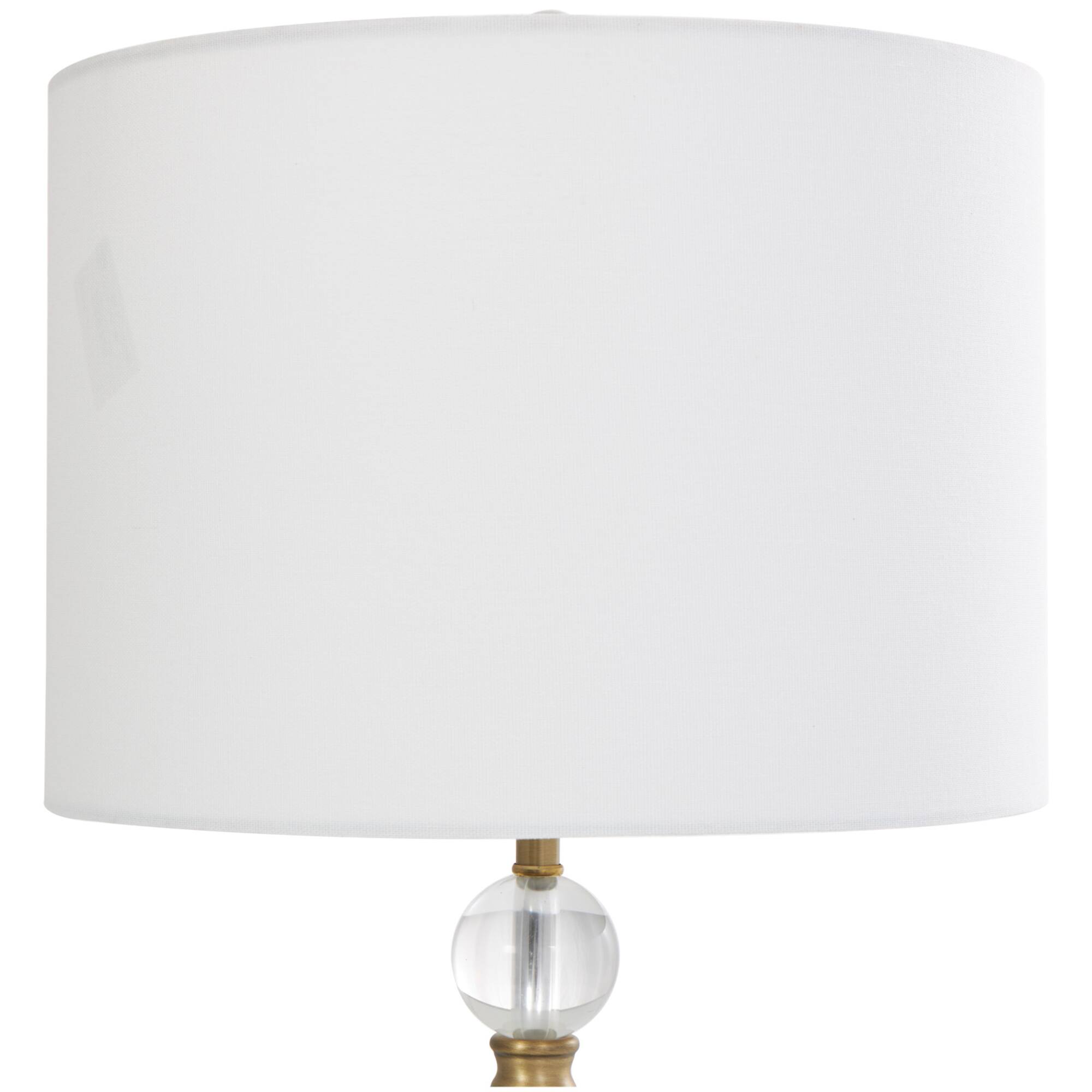 2ft. Gold Metal Inverted Cone Shaped Accent Lamp